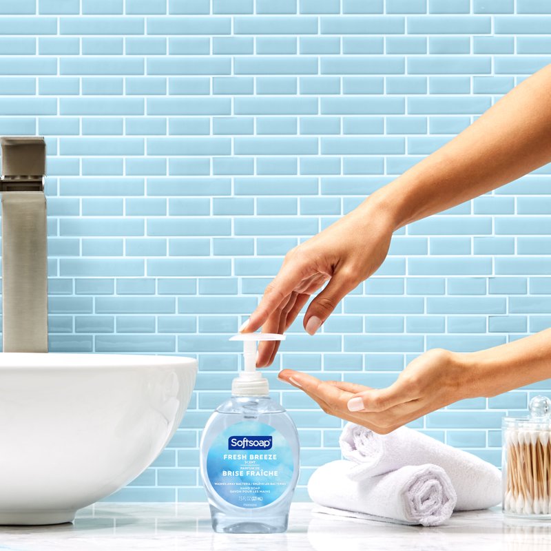 Liquid Hand Soap 3 Pack - Fresh Breeze Scent, 7.5 Fl Oz Each