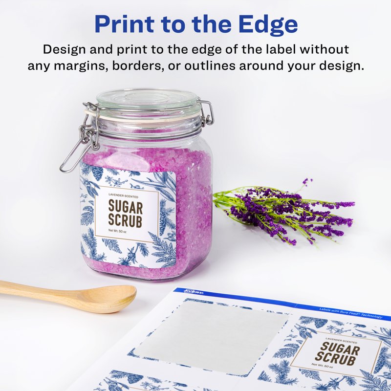Waterproof Rectangle Labels - Customizable Durable Stickers for Shipping & Storage