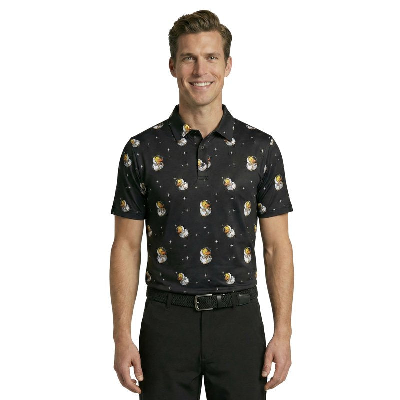 Men's Golf Polo Shirts with UPF Sun Protection & Stretch - Multiple Sizes & Colors