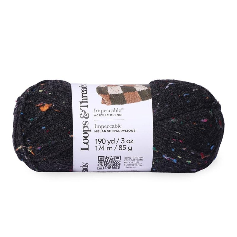 Bulk Tweed Yarn Pack for Knitting Crochet & Weaving - 18 Skeins