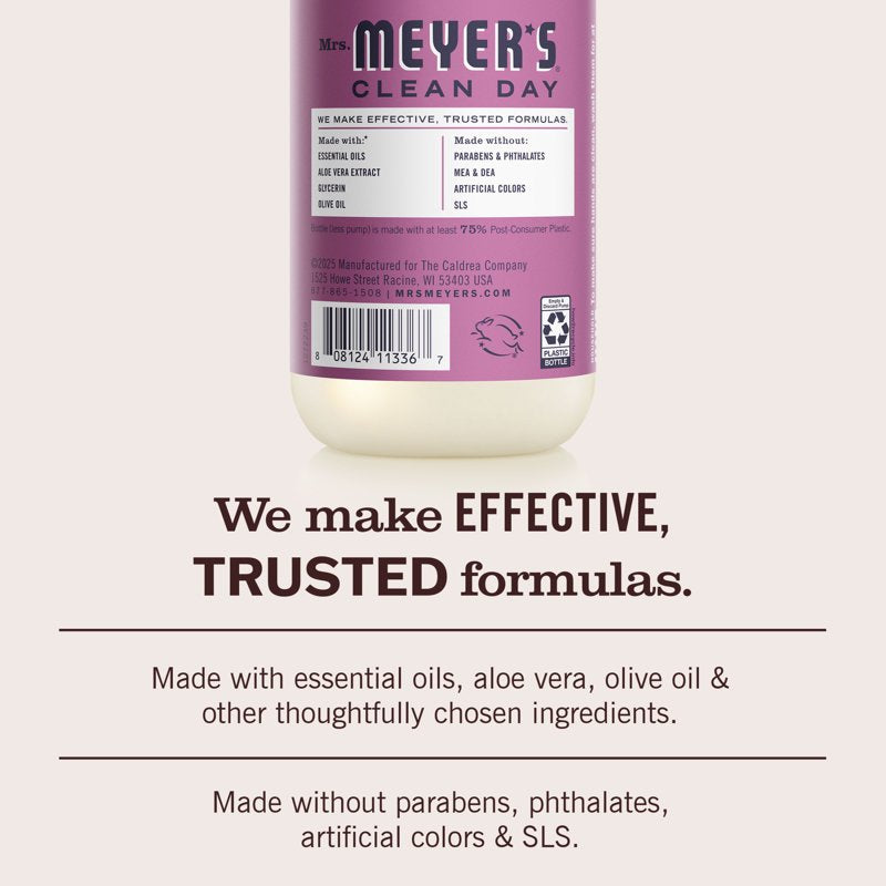 Liquid Hand Soap with Plum Berry Scent - 4 Pack, Moisturizing & Cruelty-Free