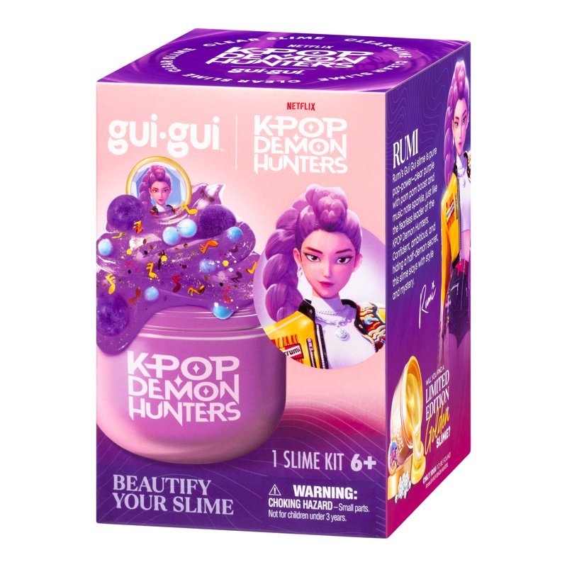 KPop Demon Hunters Rumi Slime Kit - Collectible Art & Play Dough