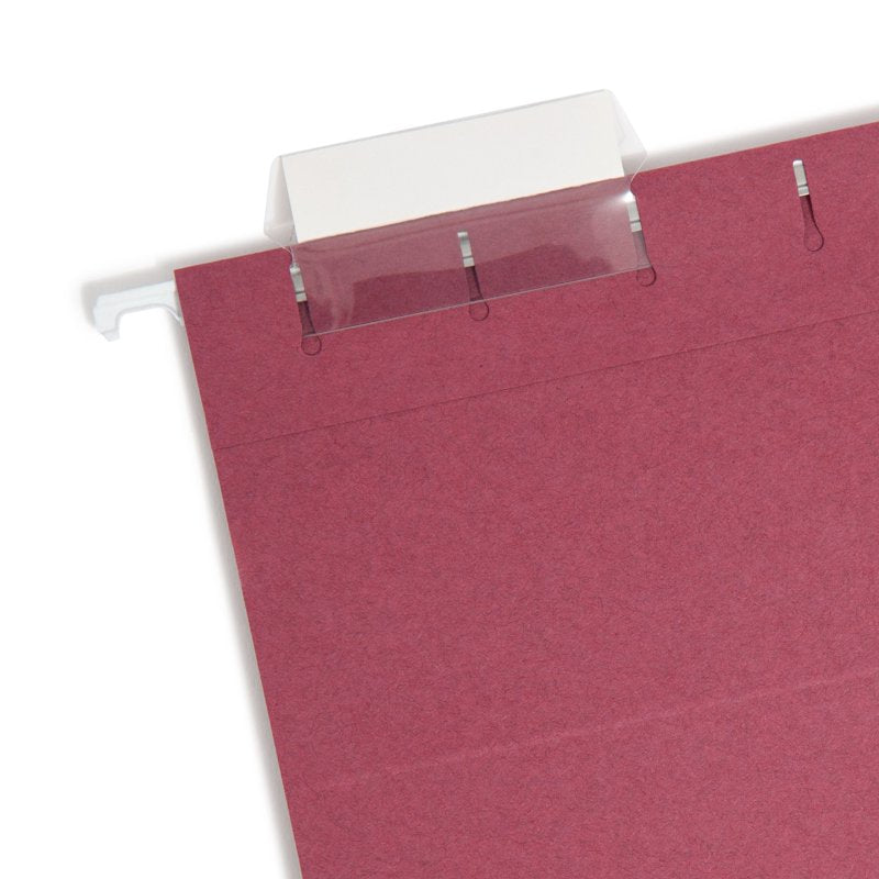 Colored Hanging File Folders with Tabs - 25 Pack, Office Organization