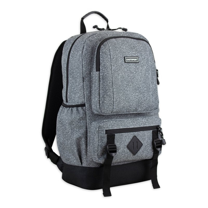 Unisex Laptop Backpack with Multiple Compartments & Water-Resistant Bottom