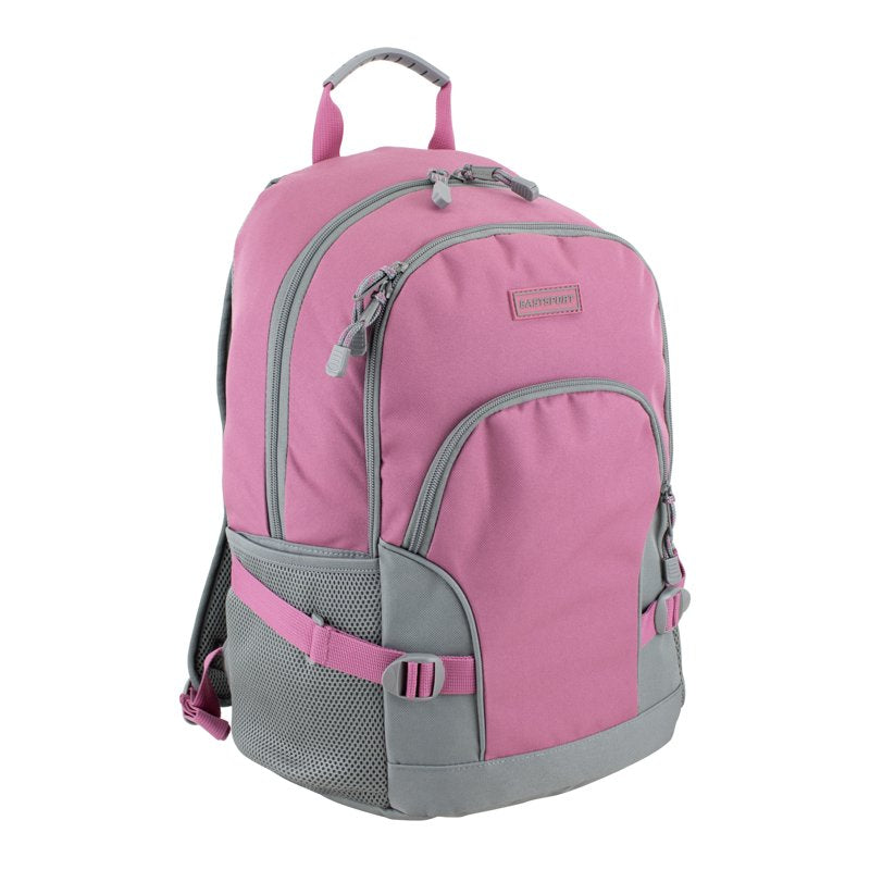 Unisex 18.5-Inch Athleisure Backpack with Laptop Sleeve and Water Bottle Pockets
