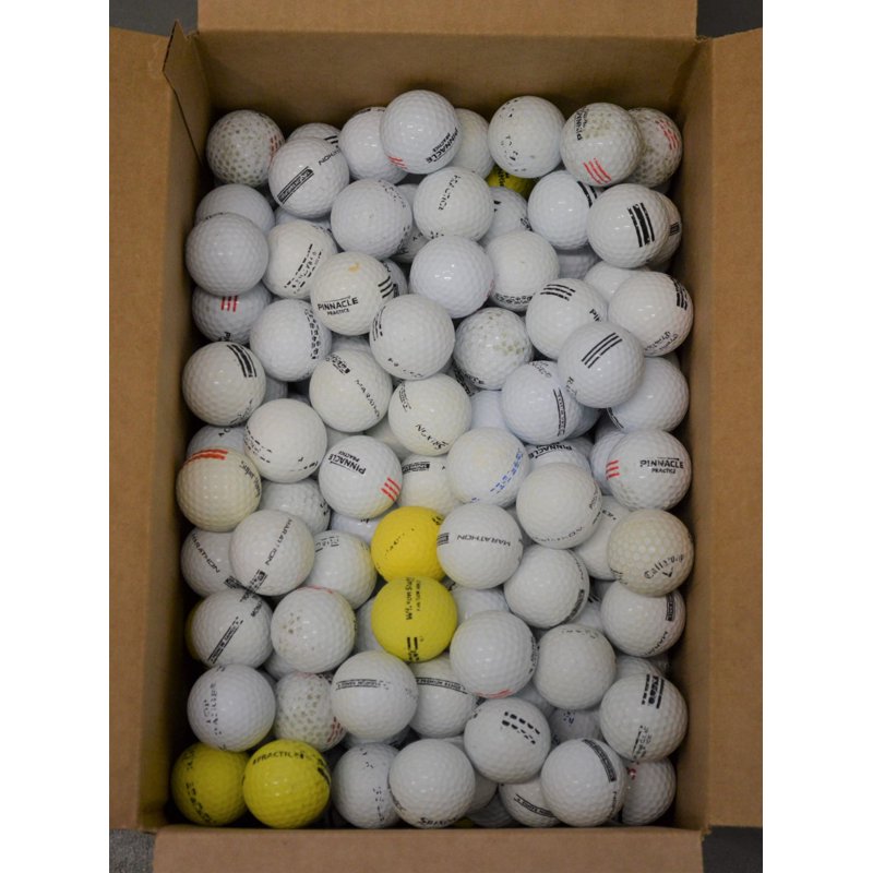 Golf Ball Planet 300 Assorted Used Golf Balls – 300 Count Shag/Practice Mix