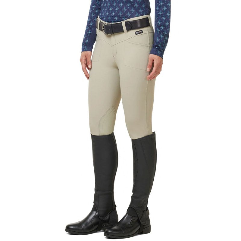 Kerrits Ladies Crossover II Knee Patch Breech - Performance Riding Tights