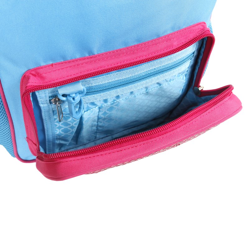 Kids School Backpack 14-Inch Unisex Sprinkle Sky Blue Durable Polyester