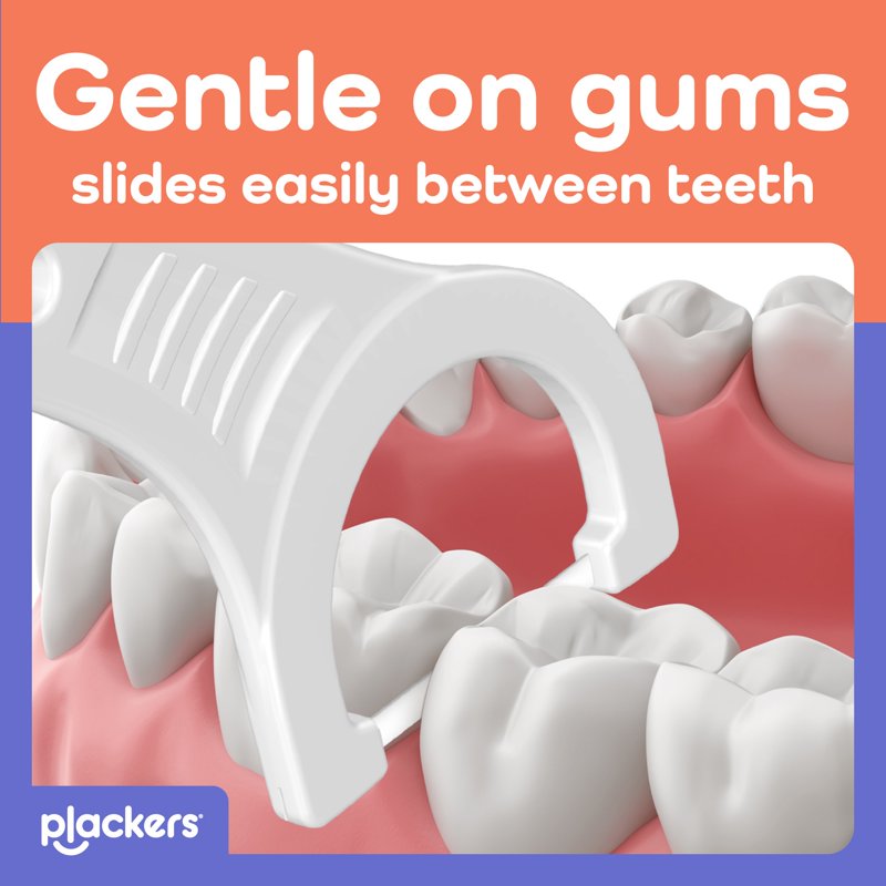 Dental Floss Picks for Sensitive Gums - Super Soft Fiber, Mint Flavor, 150 Count