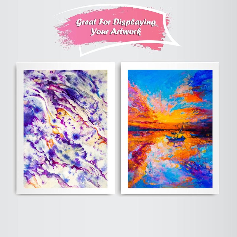 White Foam Boards 20x30 Inches - Pack of 10 or 50 | Presentation & Art Boards