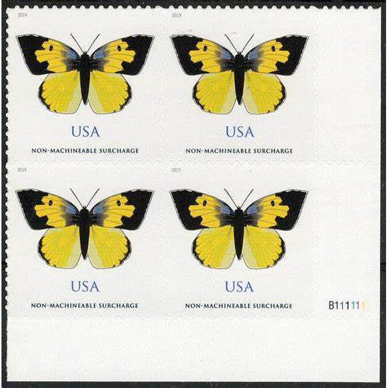 California Dogface Butterfly Postage Stamp Sheets of 20 - Non-Machinable Forever USPS