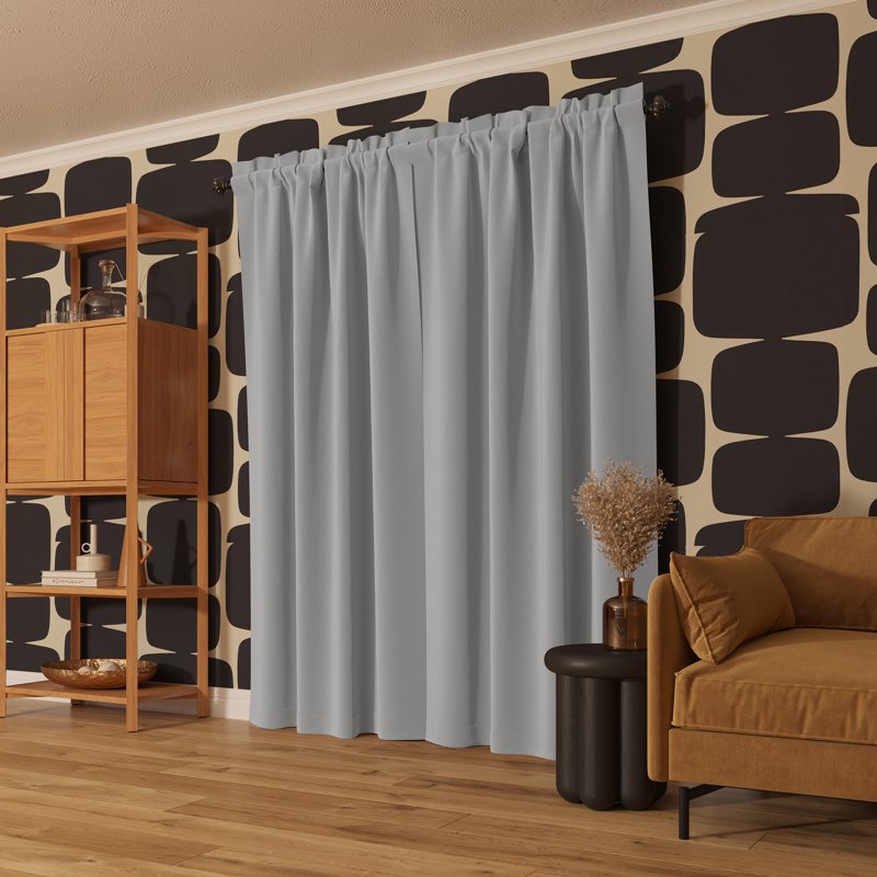 Blackout Curtain Panel - Thermal Insulated, Rod Pocket, 52x84 Inches