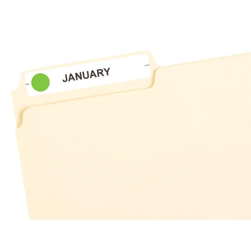 Neon Green 1/2-Inch Round Removable Labels for Organization, 840 Pack