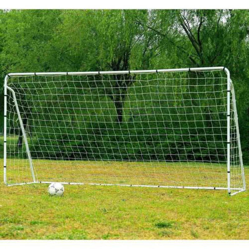 Portable 12ft x 6ft Soccer Goal – Powder Coated Steel, Backyard Training Net