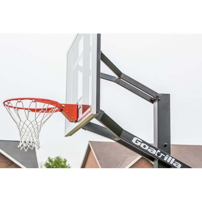 Outdoor Indoor 18-Inch Breakaway Basketball Rim - Pro-Style, Heavy-Duty