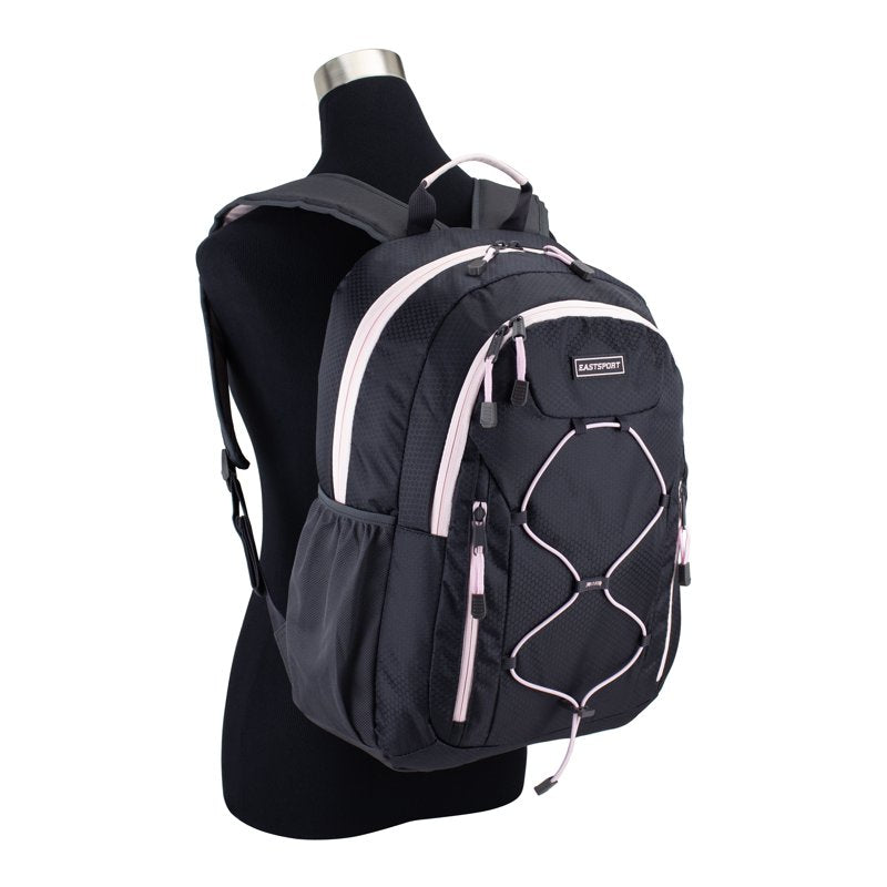 Unisex Bungee Backpack 18.5 Inch Sport Travel & School Bag - Multiple Colors