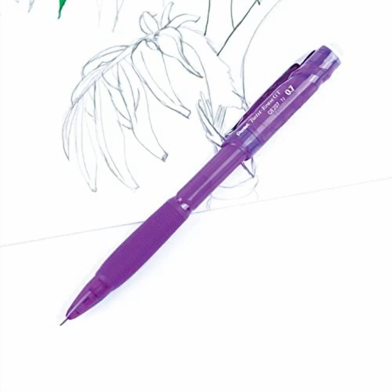 Pentel Twist-Erase 0.7mm Mechanical Pencil Set - 12 Pack, Violet