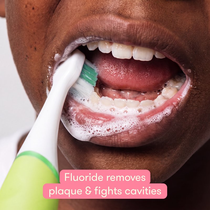 Kids Fluoride Toothpaste with Watermelon Flavor - Cavity Protection & Enamel Support, 4oz