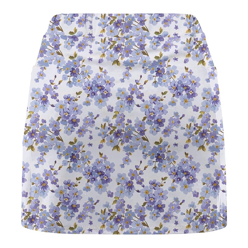 Plus Size Skort for Women - Knee Length Tennis & Golf Skirts with Shorts