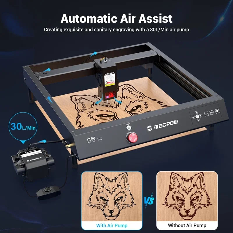 Laser Engraver 22W with Large 16x5.75 Inch Working Area for Wood Metal Acrylic Leather