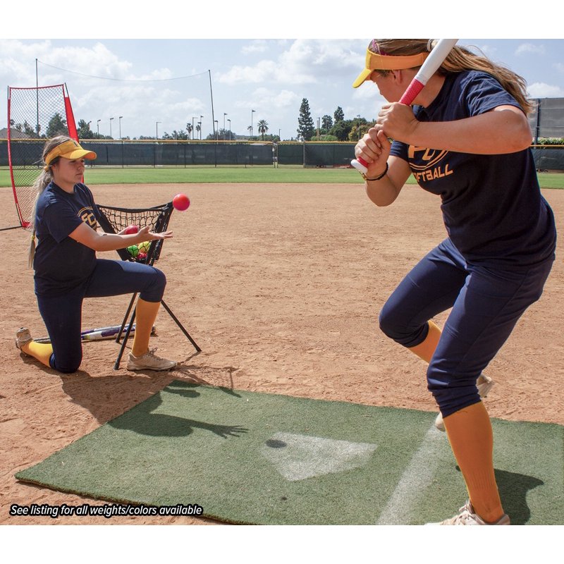 Weighted Training Balls for Baseball & Softball - Build Strength & Improve Technique - 6 Pack, 14-20 oz