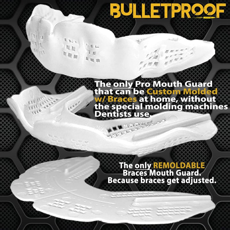 Ultra-Thin Sports Mouthguard for Braces - Breathable, Custom Fit, Impact Protection