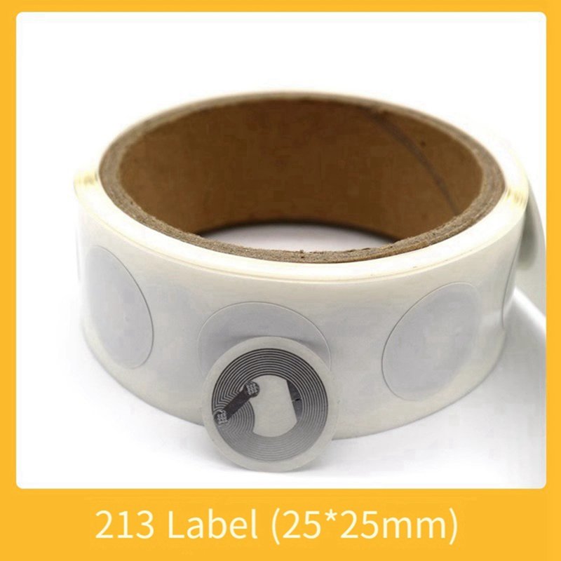 200 Pcs NFC NTAG213 Sticker Labels 13.56MHz Waterproof Phone Tags