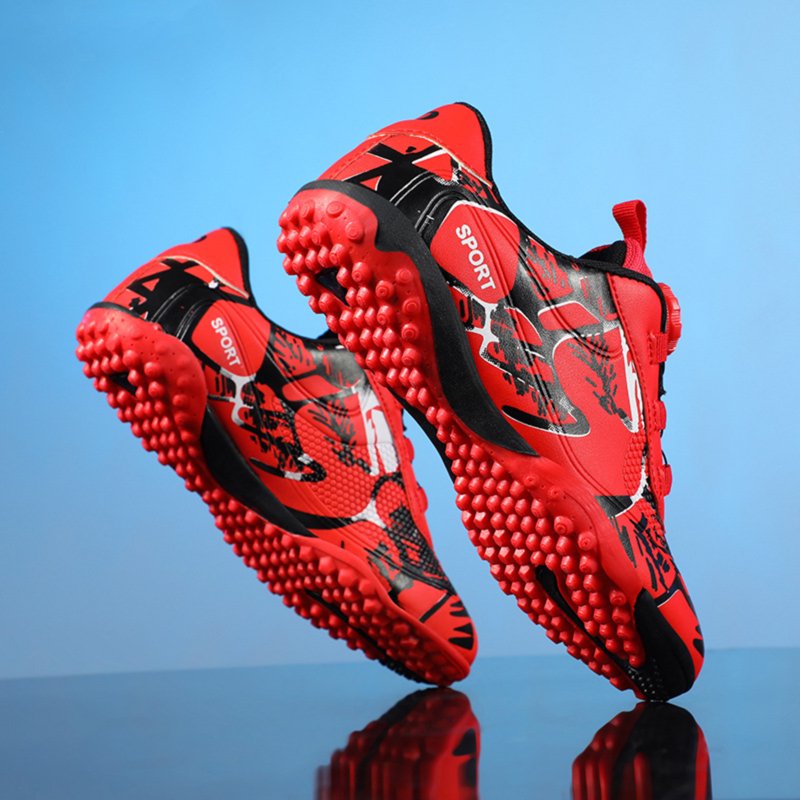 Kids Soccer Cleats Boys & Girls Firm Ground Athletic Shoes for Youth Performance