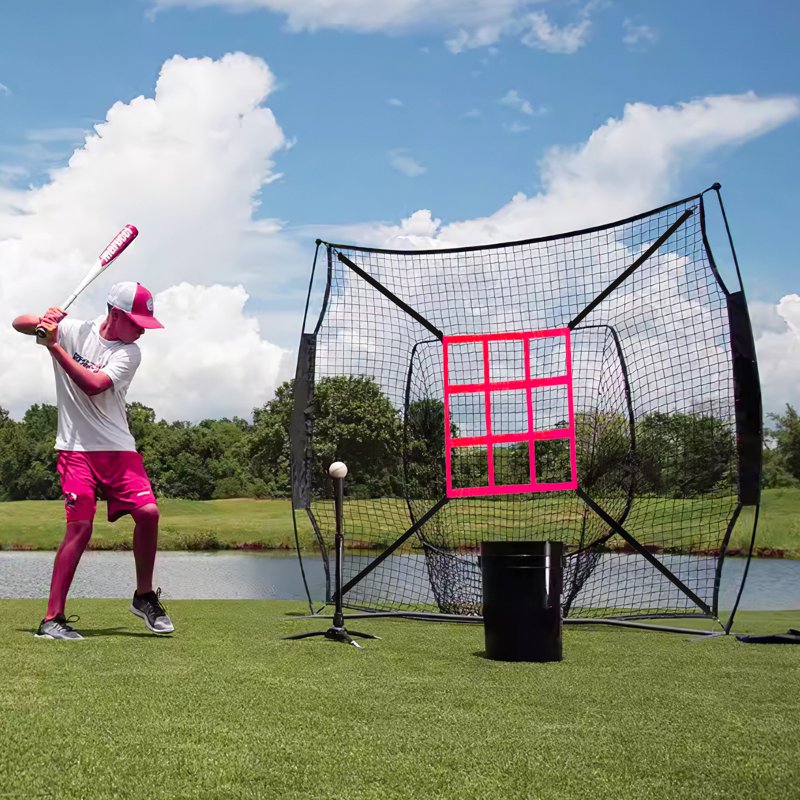 Adjustable Baseball Strike Zone Targets for Nets - Softball & Baseball Practice Equipment