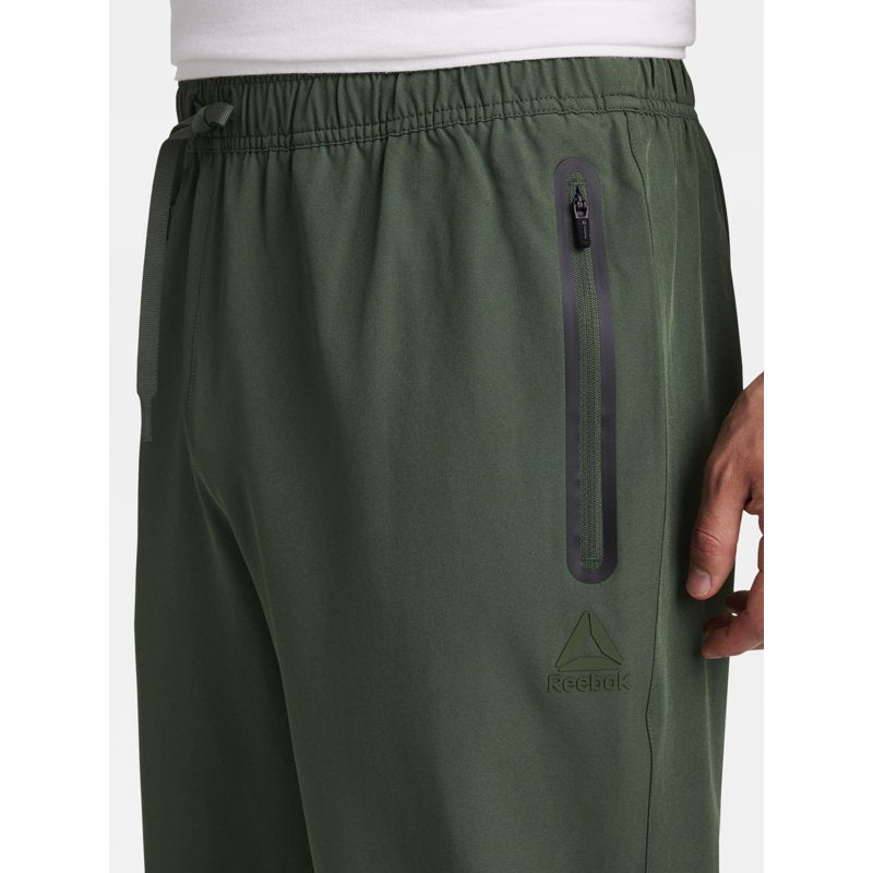 Men's Tapered Urban Woven Pants with Moisture-Wicking Stretch