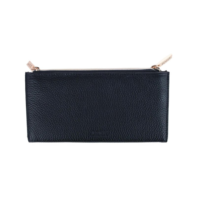 Leather Cosmopolitan Wallet for Women with Multiple Card Slots and Secured Pockets