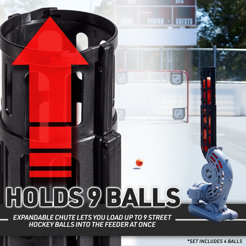 Automatic Hockey Ball Passer Machine for Kids - Shooting & Training Equipment