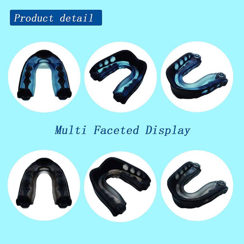 Moldable Sports Mouthguard for Braces - Football, Hockey, Basketball, & More, 2 Pieces