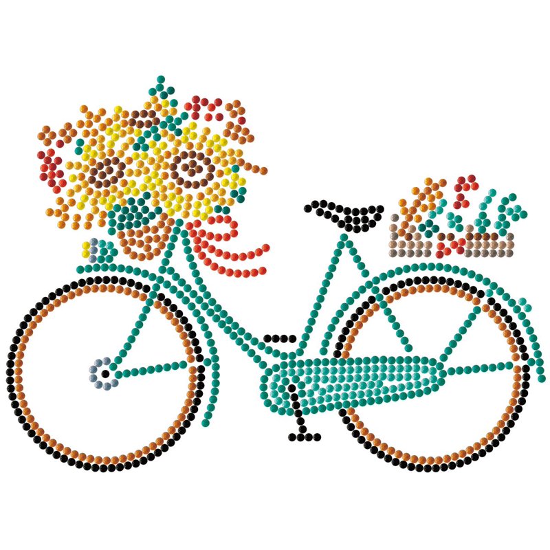 Diamond Painting Kit - Bicycle Wall Plaque with Sunflowers - Home Decor