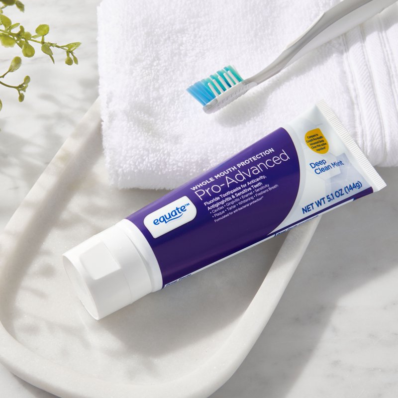 Whole Mouth Protection Toothpaste Deep Clean Mint 5.1 oz - Pack of 12