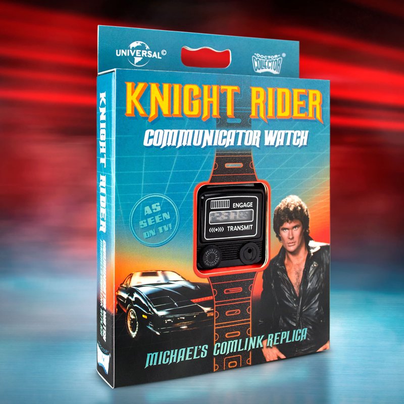 Knight Rider Communicator Watch Replica Digital Watch - Officially Licensed