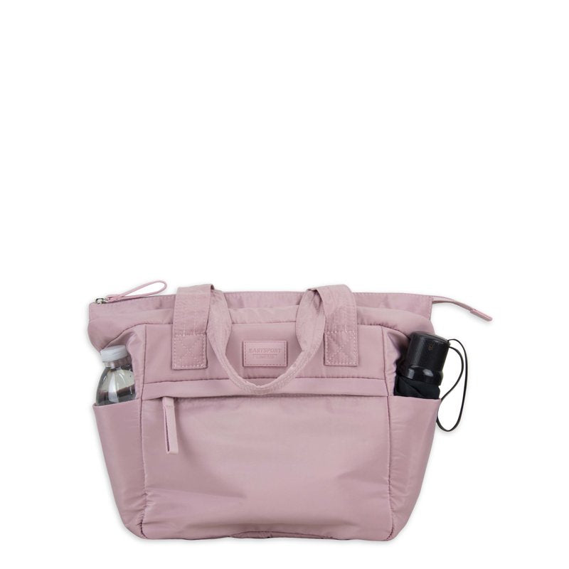 Mini Soft Puffy Tote Bag - Lightweight Travel Organizer with Multiple Pockets