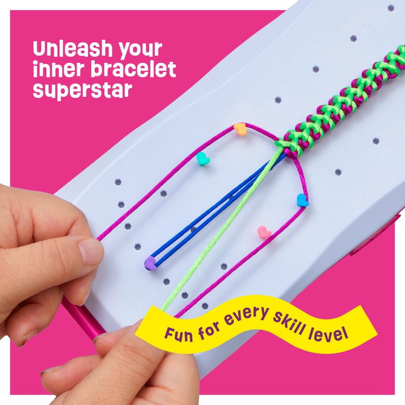 Friendship Bracelet Making Kit for Girls Ages 8-12 - DIY Jewelry Craft Set