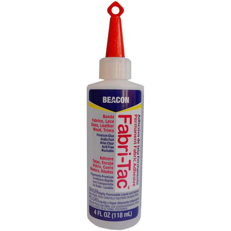 Fabric Adhesive Glue - Permanent Quick-Dry Bond for Sewing & Crafting