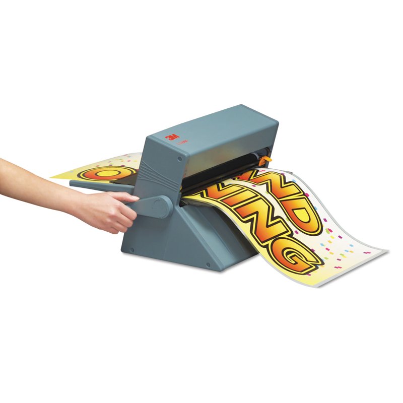 12-Inch Heat-Free Laminating Machine with Cartridge - Document up to 9.2 Mil Thick