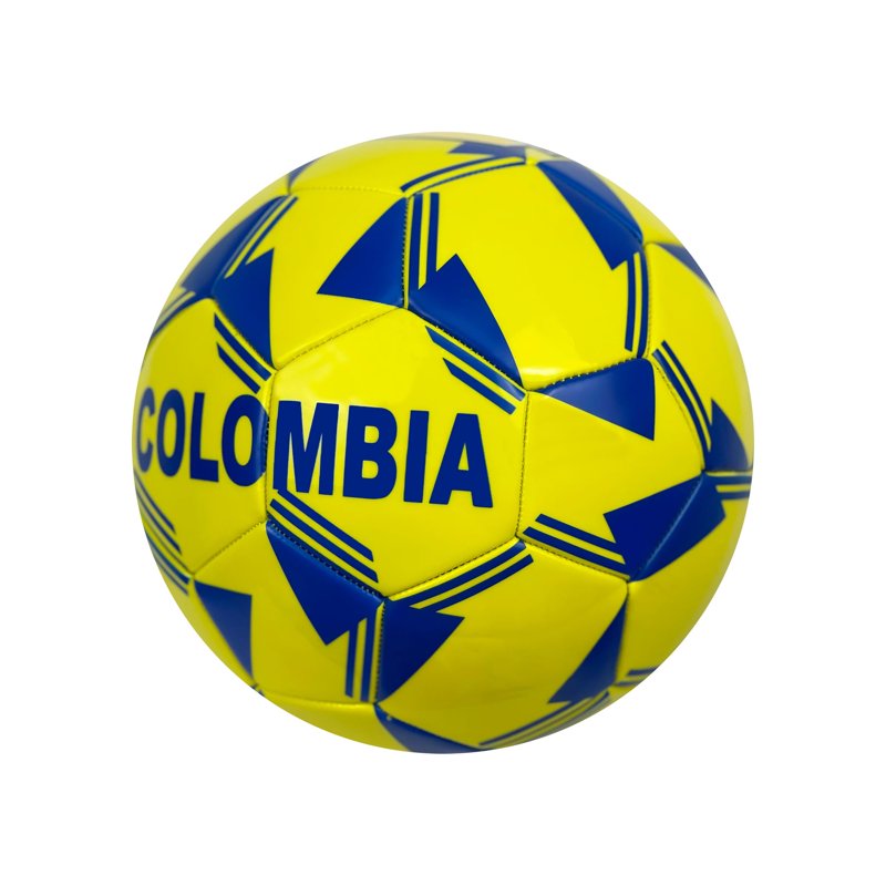 Colombia Flag Soccer Ball - Size 4-5, PVC, 4 Variation: 4