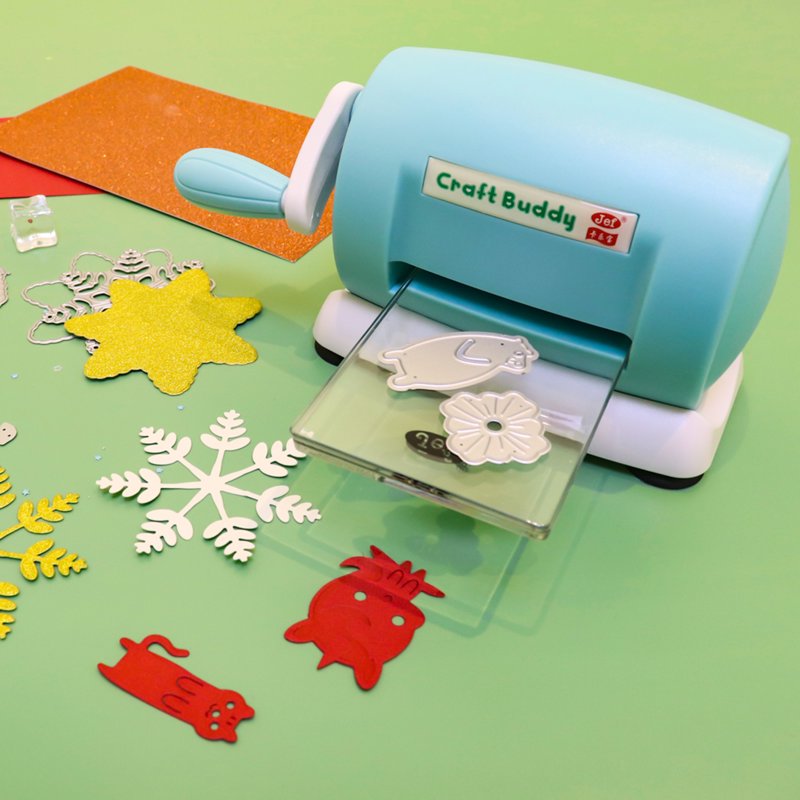 Mini Die Cutting and Embossing Machine for Crafting - Portable Scrapbooking Tool