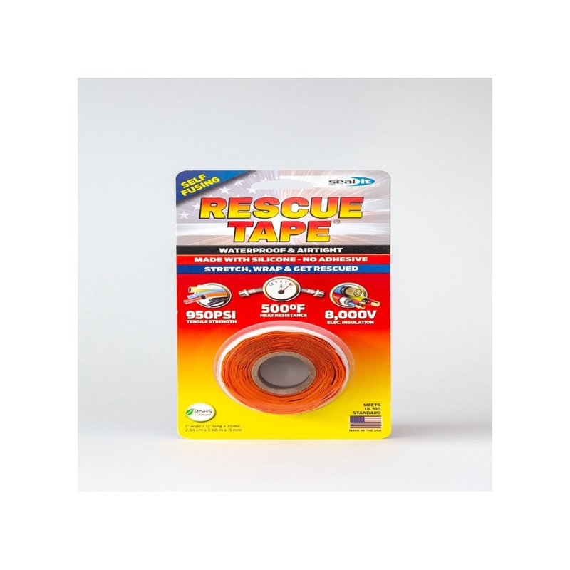 Self-Fusing Silicone Tape - Waterproof, Heat-Resistant, Emergency Repair