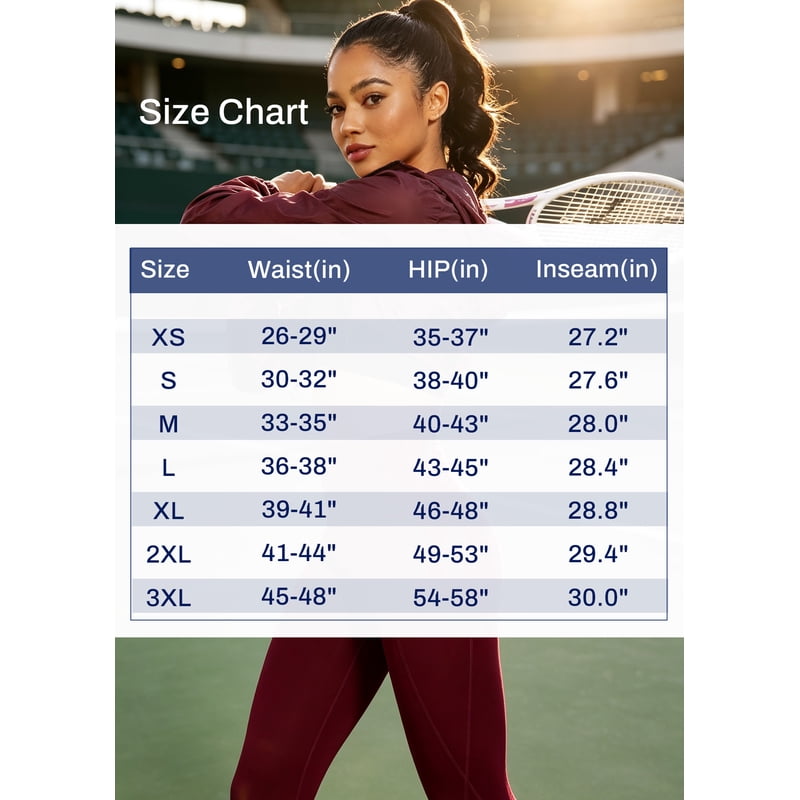 High Waist Yoga Leggings with Side Pocket, Breathable & Squat Proof for Workout