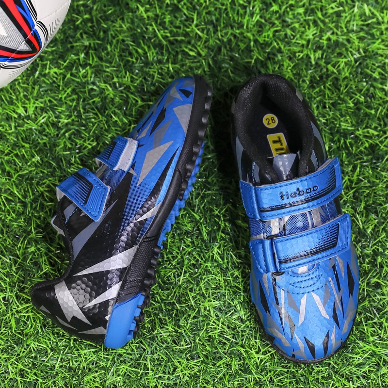 Toddler Soccer Cleats - Outdoor Football Shoes for Kids 9 Toddler Blue