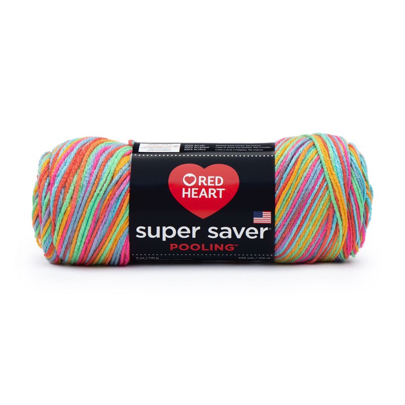 Medium Acrylic Yarn for Knitting & Crocheting - 9 Pack Papaya