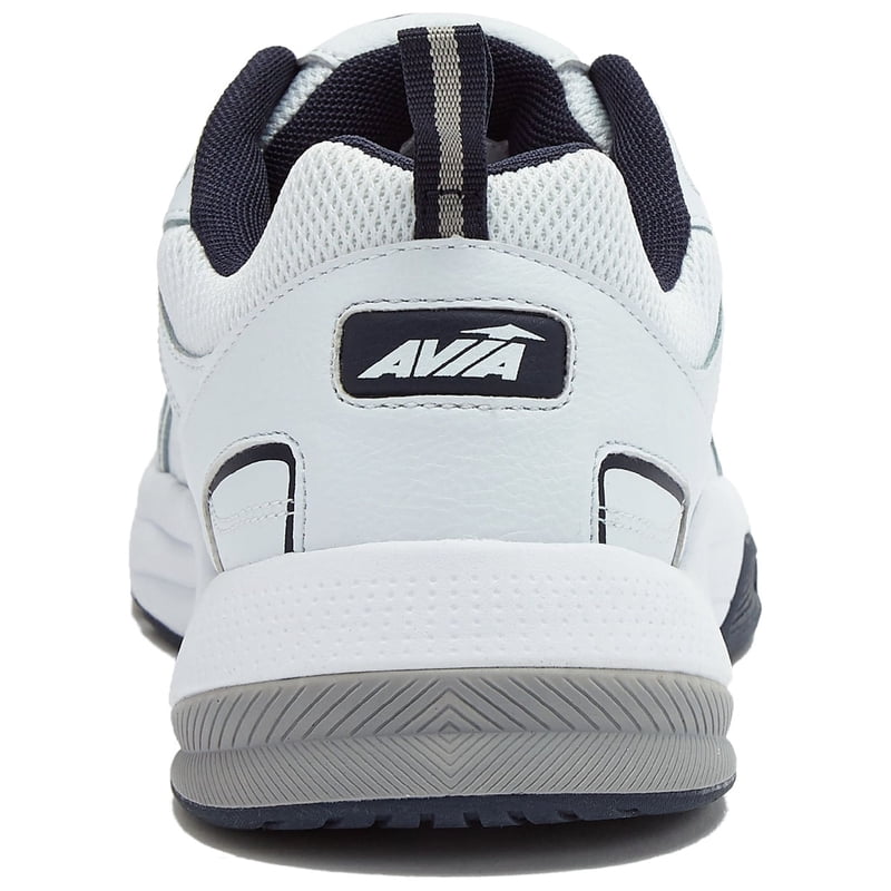 Men's Walking Shoes - Casual Lace-Up Sneakers with Gel Footbed and Non-Marking Outsole