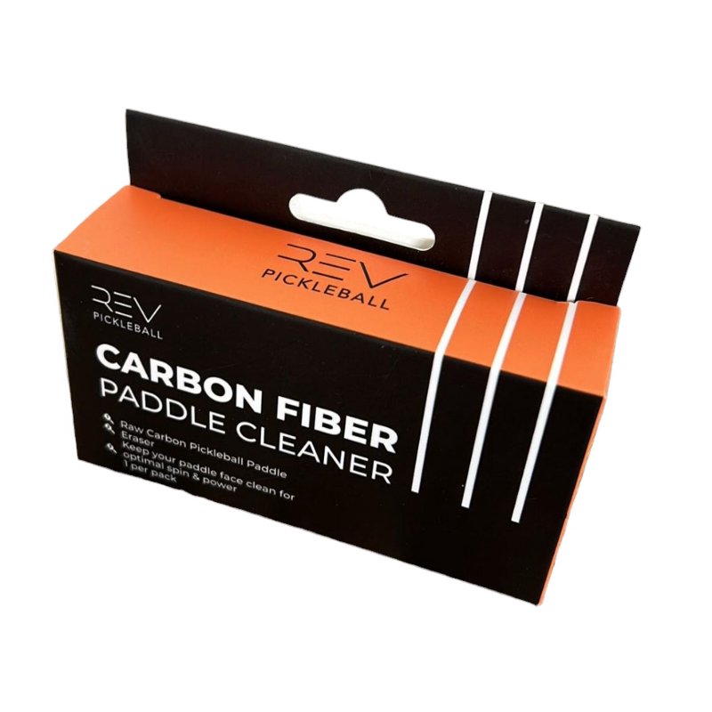 8 Pack: REV Raw Carbon Fiber Pickleball Paddle Eraser/Cleaner