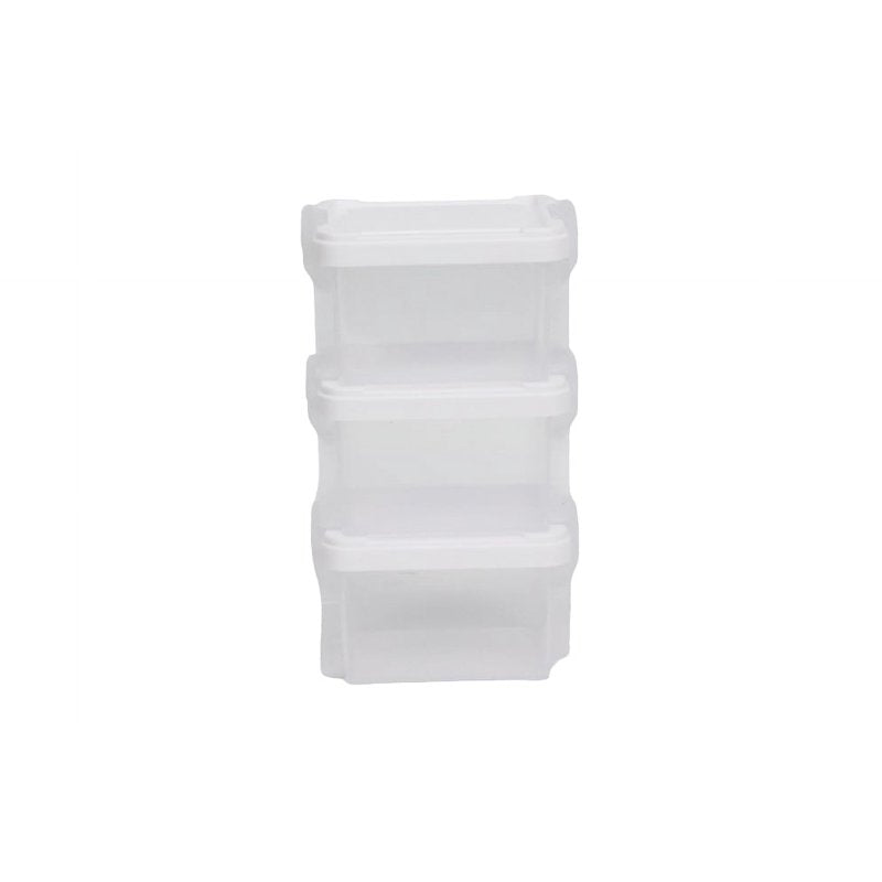 3-Tier Stackable Craft Storage Bags Set - Portable Organizer for Hobby and Office Supplies