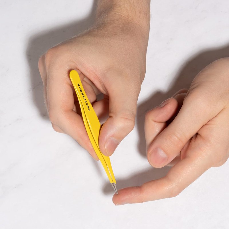 Tweezerman First Aid Splinter Tweezer - Precision Stainless Steel Tool for Splinter Removal